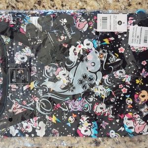 Koi scrub top